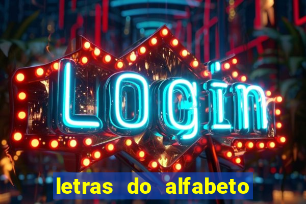 letras do alfabeto personalizadas para imprimir